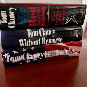 Tom Clancy * Three Books* Four Novels!